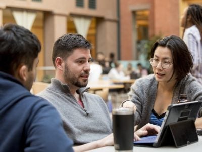 Johnson MBA students