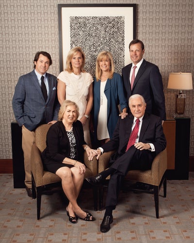 Roy H. Park Jr., MBA &rsquo;63, and Triad Foundation Board.