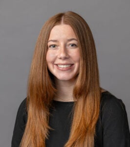 Headshot of Emily Ravet, Parker Center coordinator