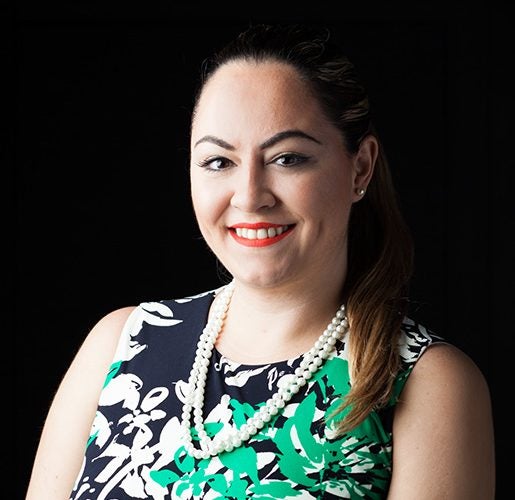 Headshot of Stella Mandehou.