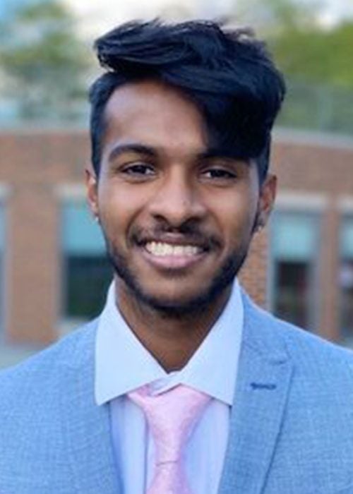 Headshot of Praveen Gunedran &rsquo;24.