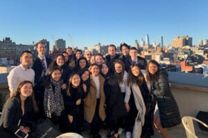 American Hotel and Lodging Association Student Chapter group trek.