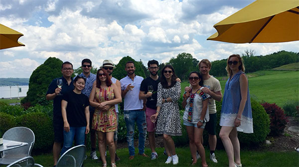 Johnson Cornell Tech MBAs visit wineries