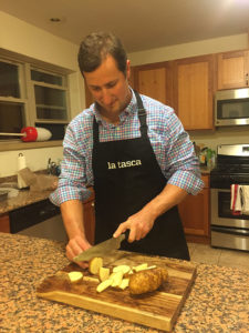 Chef Greg, hard at work.