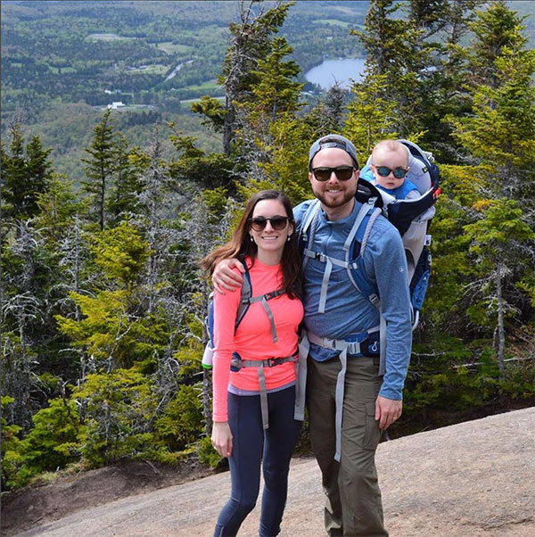 My family at the summit of Cascade Mountain, our first Adirondack peak