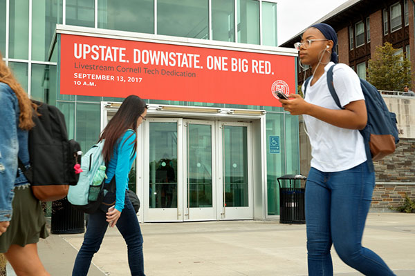 Upstate. Downstate. One Big Red.