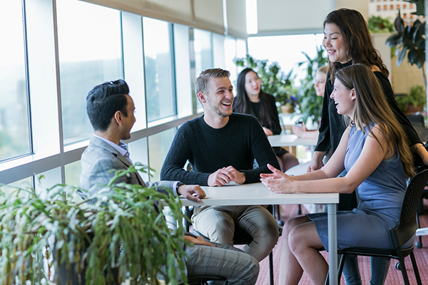 Photo of students at the School of Hotel Administration