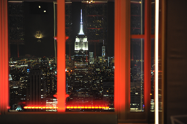 Photo of New York City at night