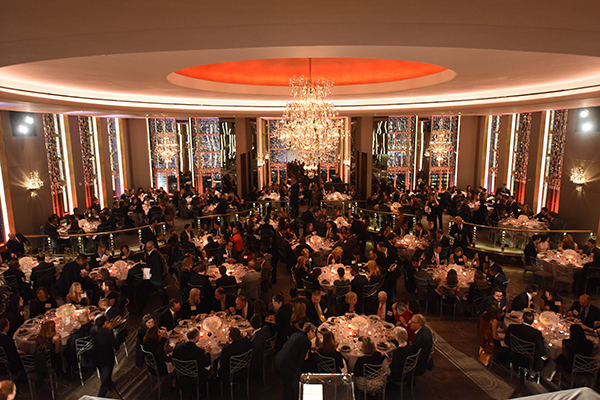 Photo of the ballroom at the Park Fellows event
