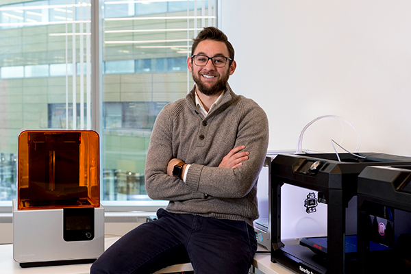 Photo of Evan Yates at Cornell Tech