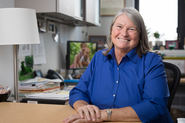 Photo of Dale Grossman in her office