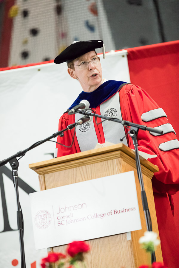 Photo of Mark at the podium