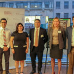 Photo of the panelists and moderator