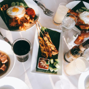 Photo of food on a table