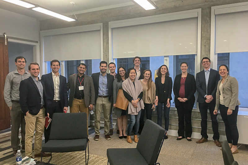 Photo of a large group in a conference room