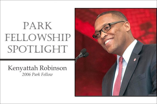Kenyattah Robinson, MBA '06, Park Fellow