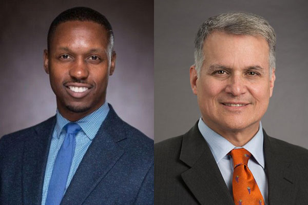 Marques E. Zak on left and William Restrepo on right