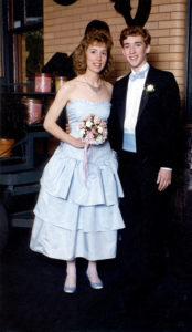Tina and Kevin Hallock, 1987