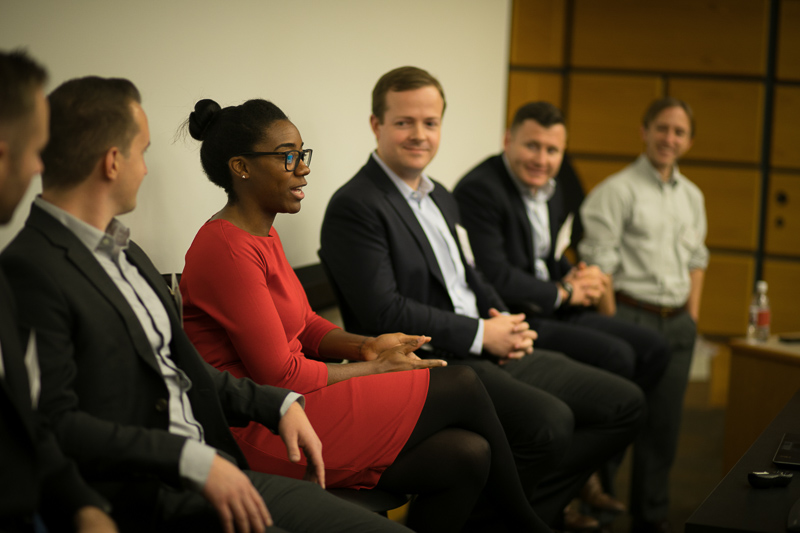 Panel of five speakers