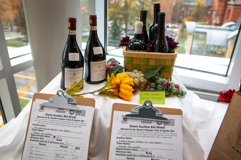 Basket of wines