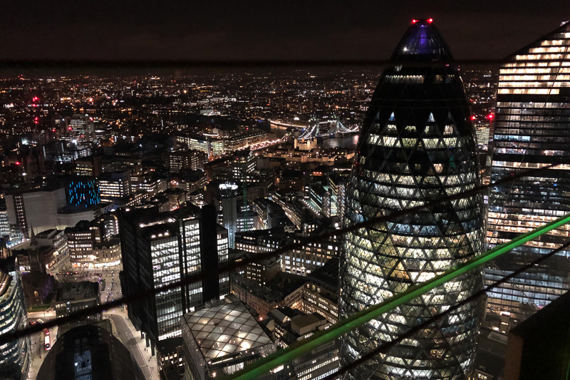 Skyline at night