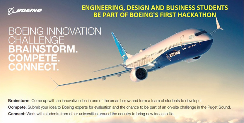 Boeing Innovation Challenge flyer