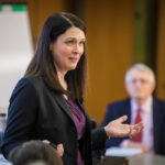 Kristin Behfar speaking