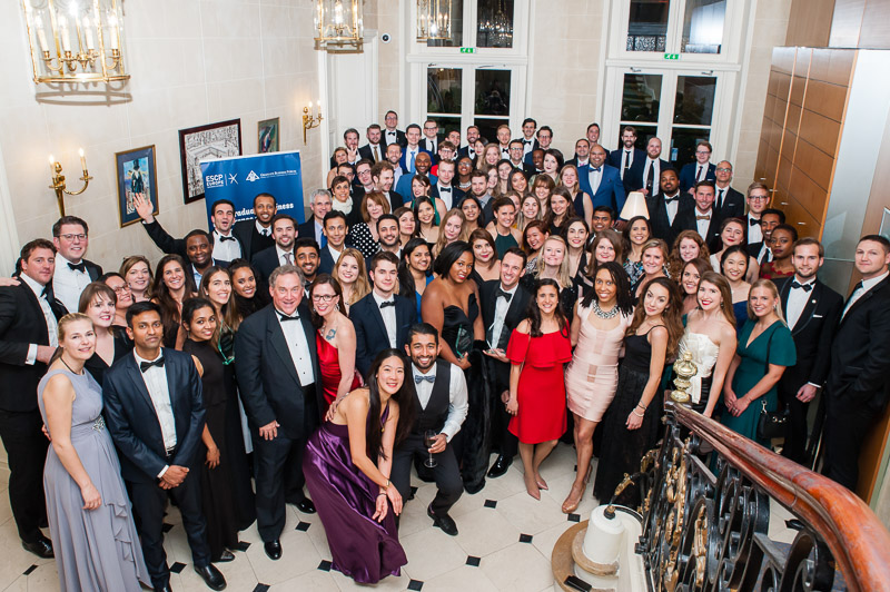Large group photo of gala attendees