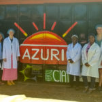 SMART group stands in front of the Azuri building