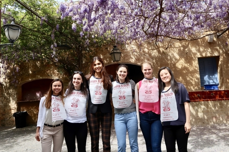 Students pose for a photo