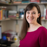 Kristina Workman in her office