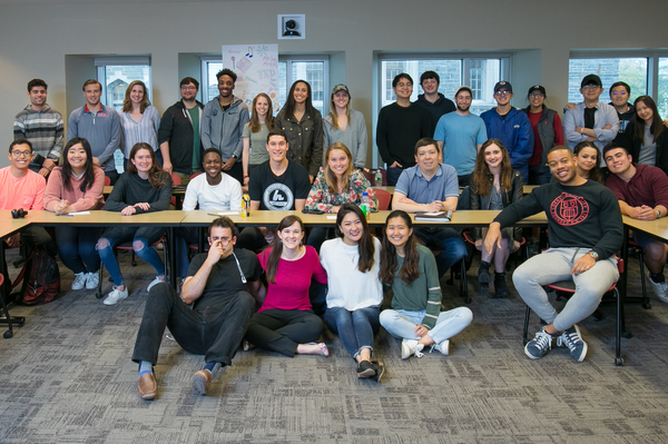 Group photo of the class