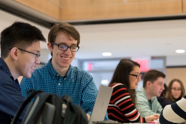 Cornell Dyson students smiling