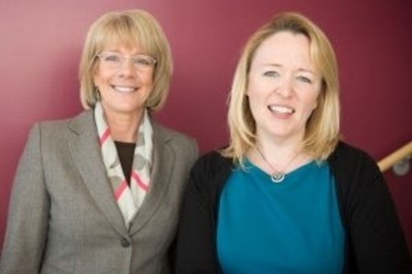 Kelly McGuire and Susan Devine