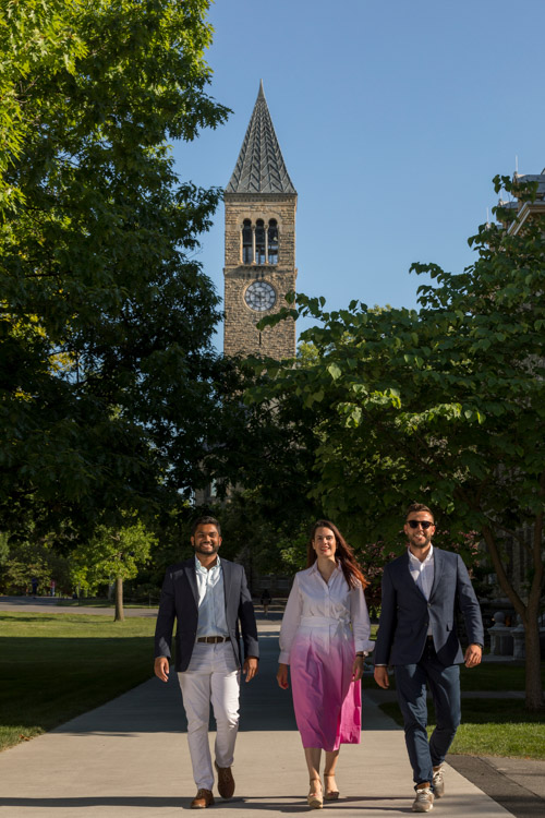  Hospitality professionals on the Cornell campus