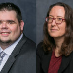 side by side portraits of Ryan Guggenmos and Kristina Rennekamp