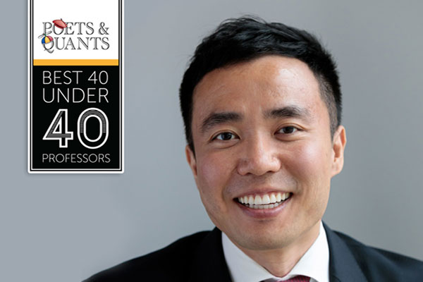 Fintech at Cornell Image: 40 under 40 man smiling