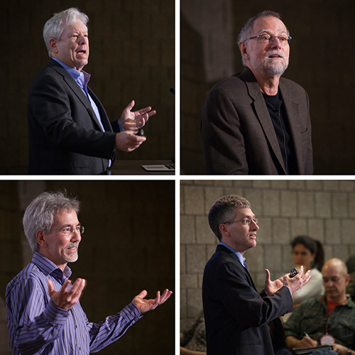 Richard Thaler, Bob Frank, Tom Gilovich, and Ted O’Donoghue, speaking 