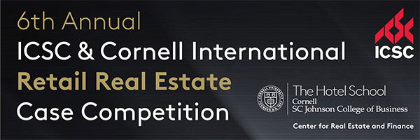 ICSC & Cornell International Retail Real Estate Case Competition advertisement image