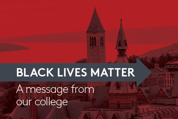 Black Lives Matter - A message from our college
