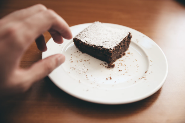 Research says that food can sometimes be a distraction