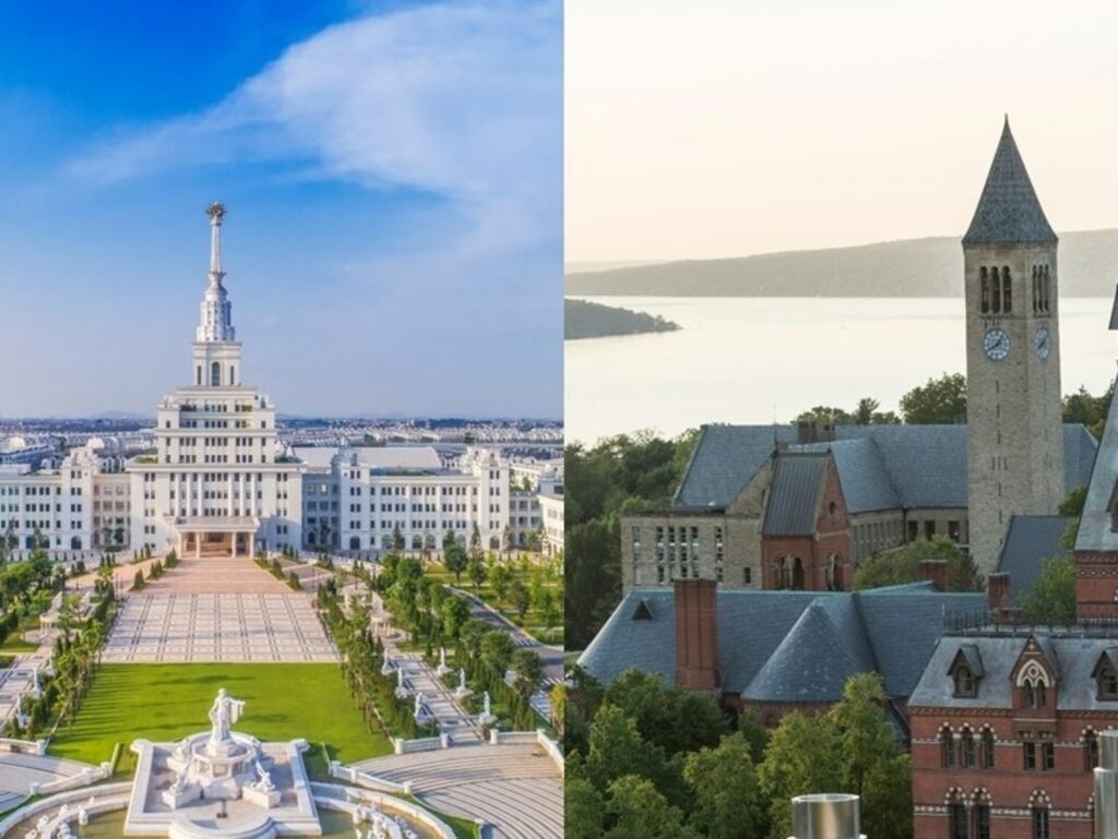 VinUniversity Campus to Cornell University Campus