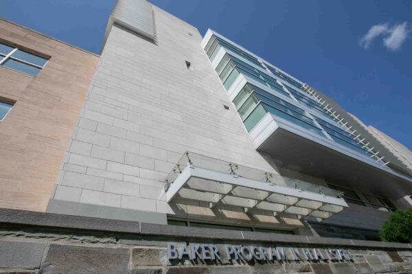 Exterior of Statler Hall
