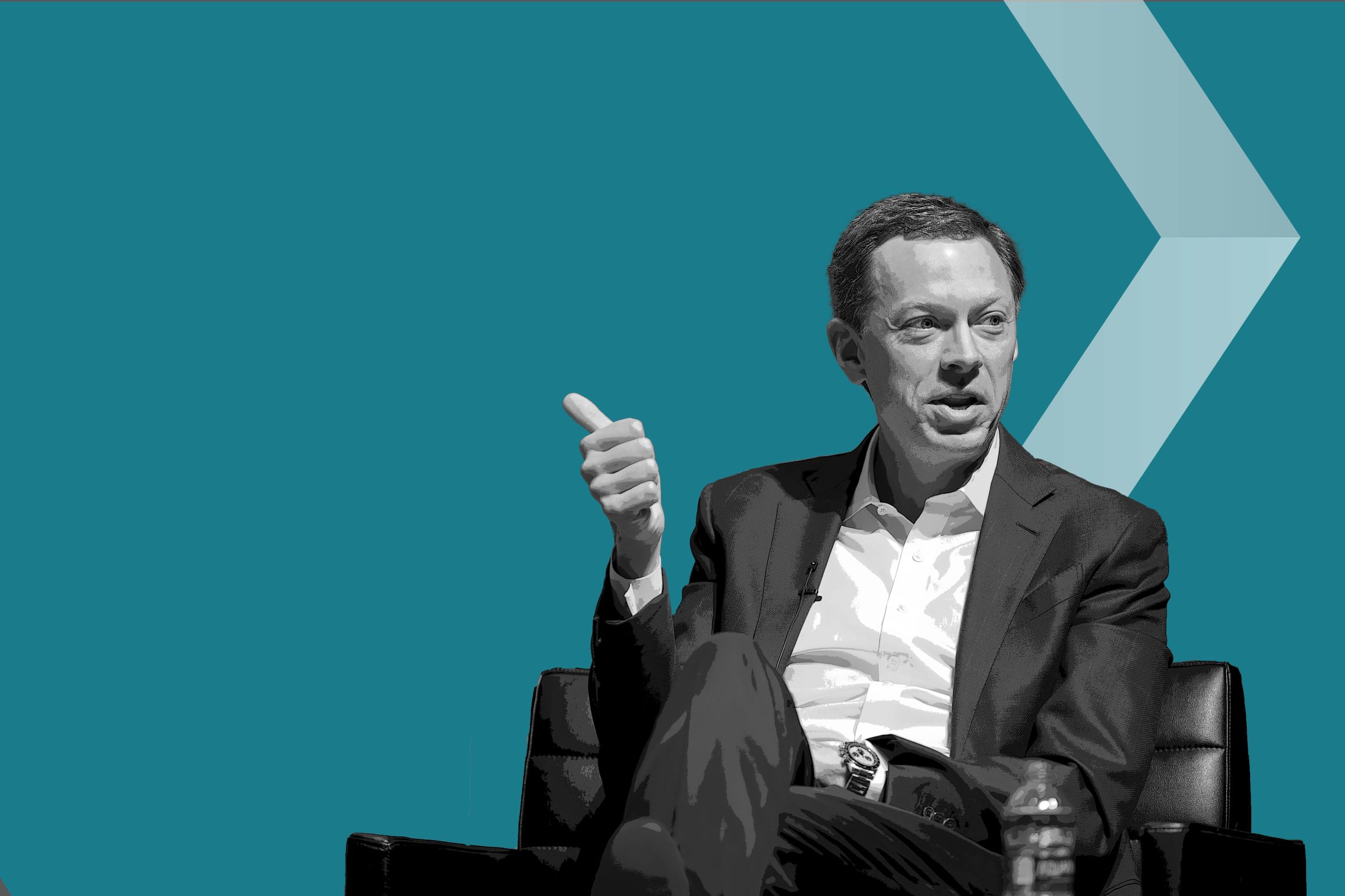 Kevin Jacobs '94, CFO and president of global development for Hilton Worldwide, at HEC 97.