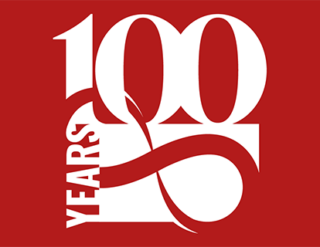 Nolan 100 Logo in white and red.