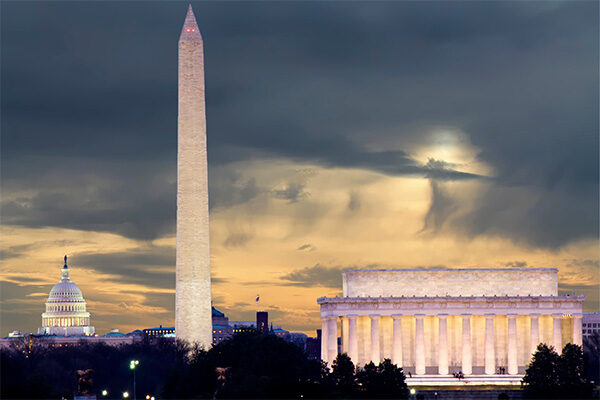 Washington DC stock photo of Washington monument