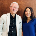 photo of Kyungbae Suh and Helen Chun standing side by side.