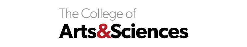 The College of Arts & Sciences Wordmark