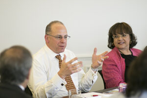 Man speaking at the Chicago Regional Roundtable