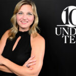 upper body shot of Marianne Boak, with the 10 Undeer 10 gaphic identifier overlaid on the photo next to her.